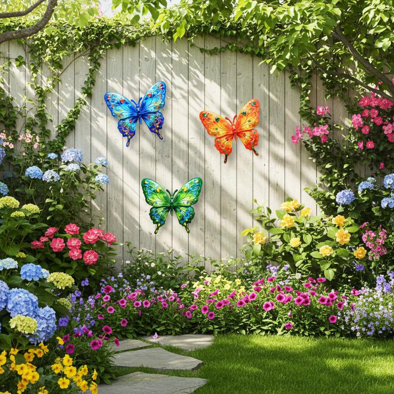 Gardening Tools Sale - New Sale 1/4Pcs Outdoor Sculpture Vibrant