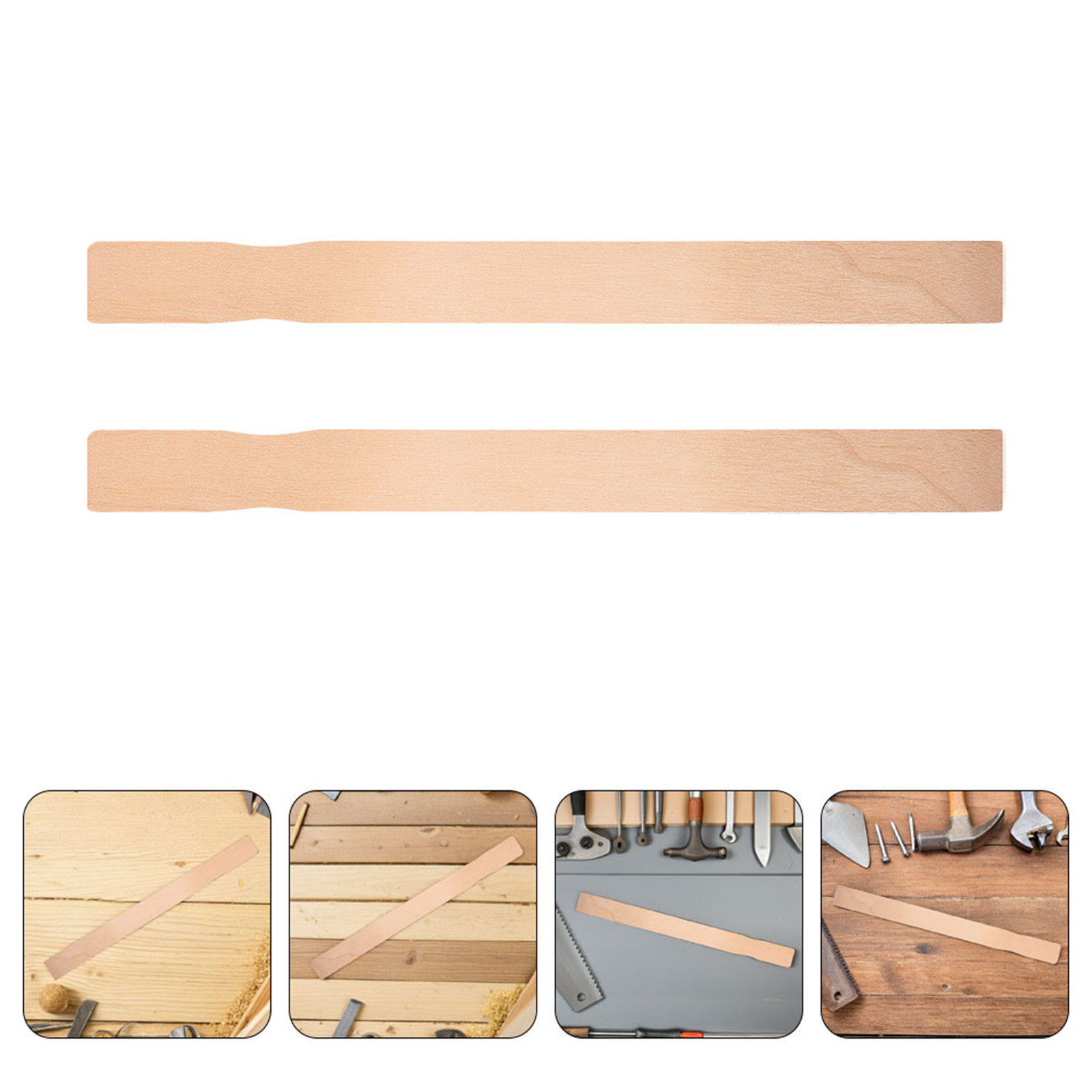 Gardening Tool - 15Pcs Paint Stir Sticks Polished Wood