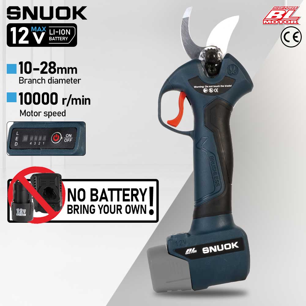 Gardening Tools Scissors - SNUOK 12V Brushless Electric Pruning Shears