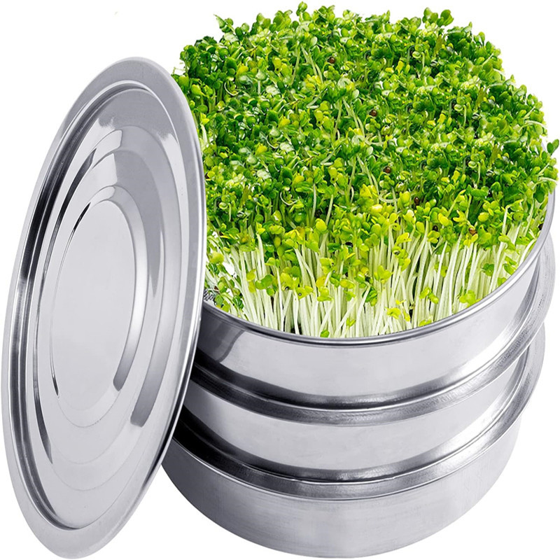 Hydroponic System - Stainless Steel Plant Germination Kit Hydroponics