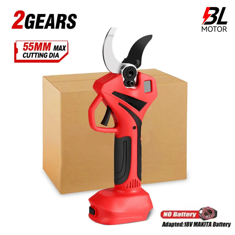 Gardening Tools Scissors - 55mm Brushless Electric Scissors Cordless Pruning