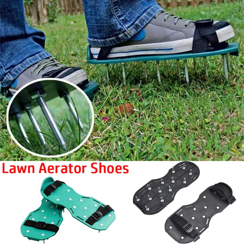 Garden Aerator Shoes Spike Wal - огляд і ціна Gardening Tools For Weeds
