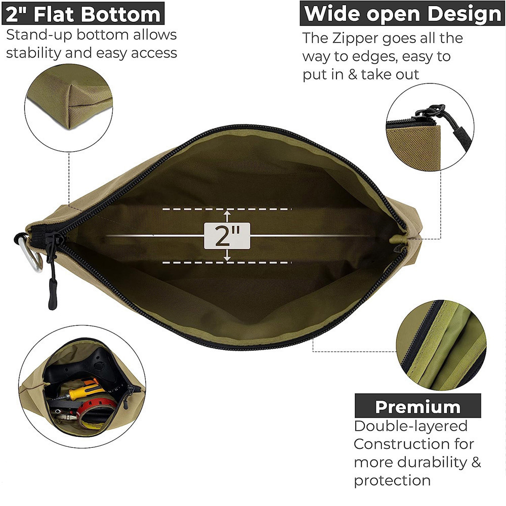 Waterproof Tool Bag Zipper Pou - огляд і ціна Gardening Tools Organiser
