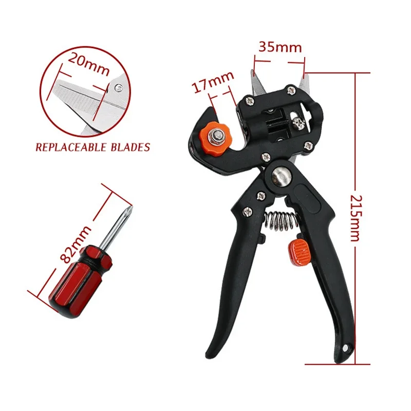 Seedling Grafting Pliers Garde - огляд і ціна Gardening Tools Scissors