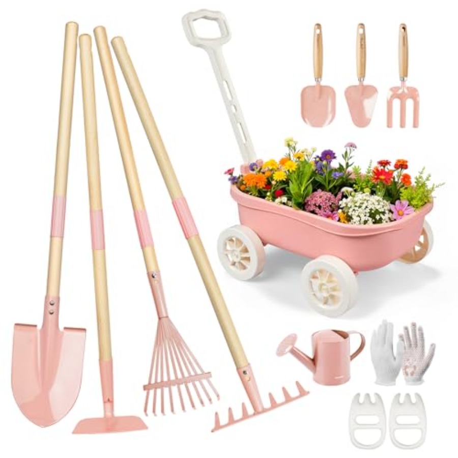 Gardening Set with Wheelbarrow - огляд і ціна Gardening Tools In Japan