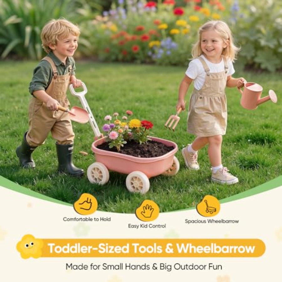 Gardening Set with Wheelbarrow - огляд і ціна Gardening Tools In Japan