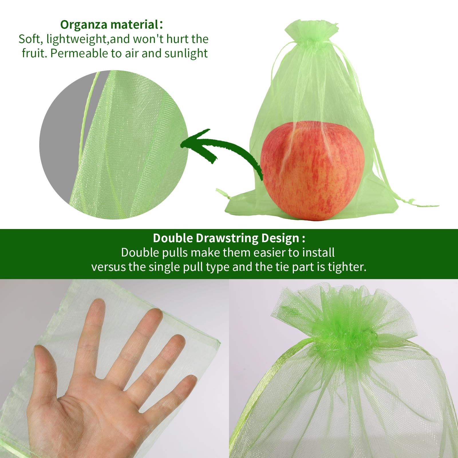 2026 New Fruit Protection Nett - огляд і ціна Grow Bags