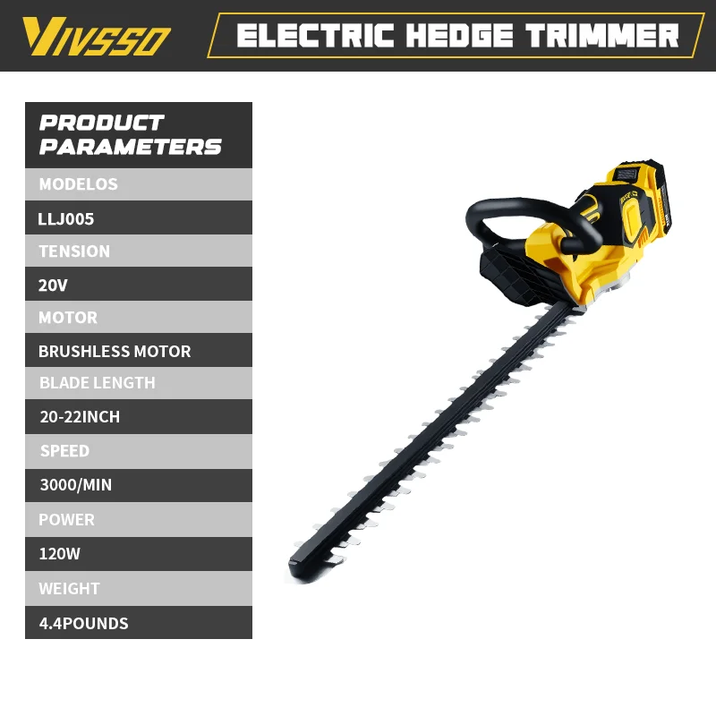 VIVSSO Cordless Electric Hedge - огляд і ціна Gardening Tools For Weeds