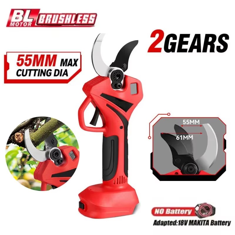 For Makita 18V Battery 55mm Br - огляд і ціна Gardening Tools Scissors