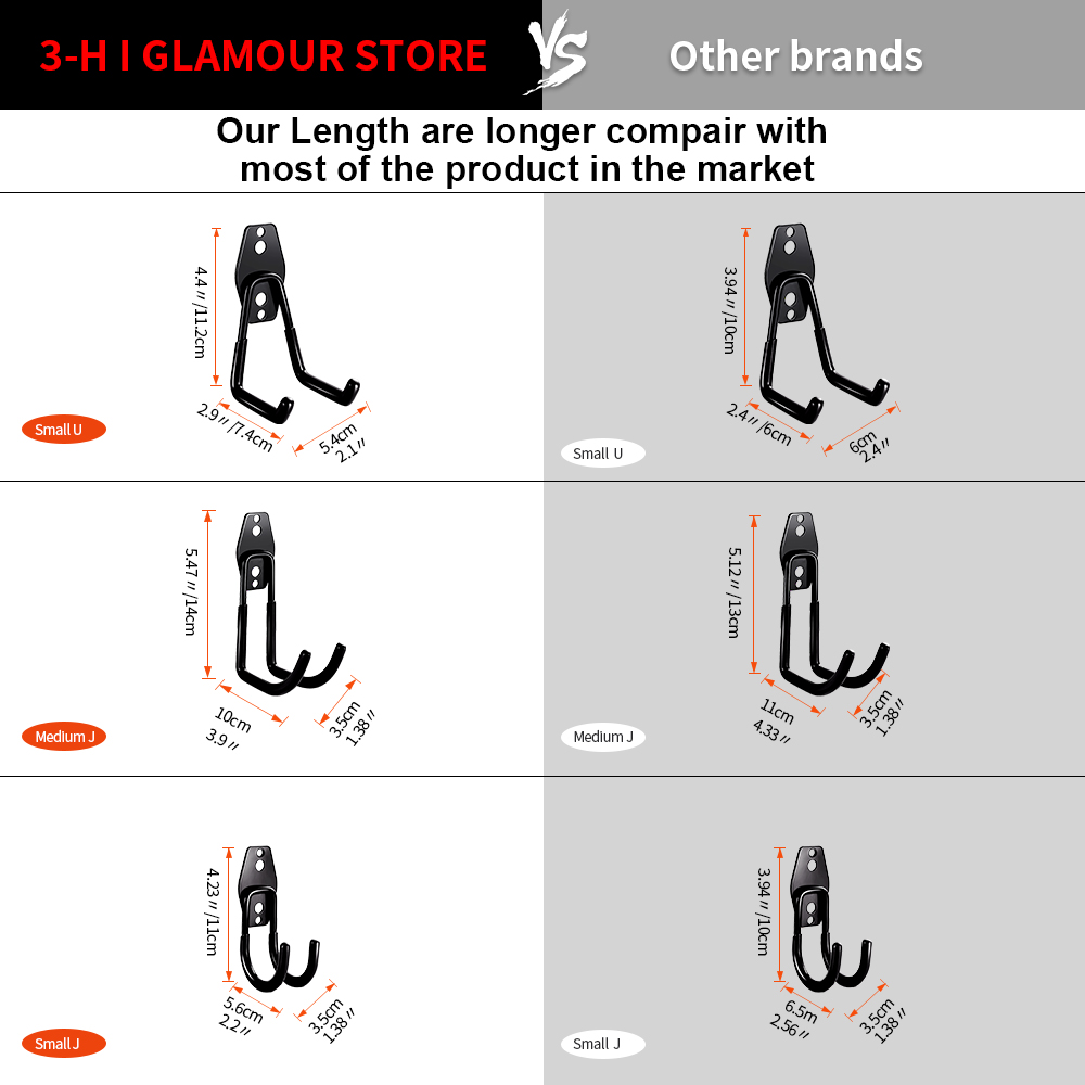 Heavy Duty Metal Hook Garage O - огляд і ціна Gardening Tools Organiser