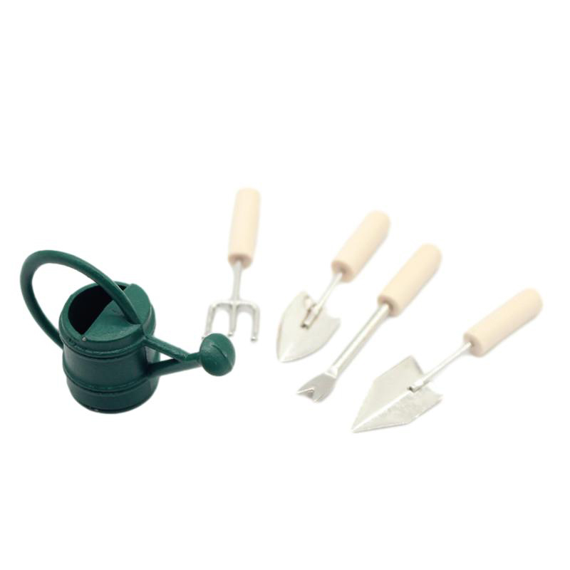 1:12 Dollhouse Miniature Garde - огляд і ціна Gardening Tools Watering Can