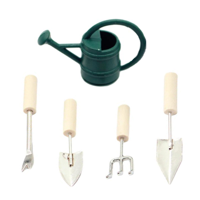1:12 Dollhouse Miniature Garde - огляд і ціна Gardening Tools Watering Can