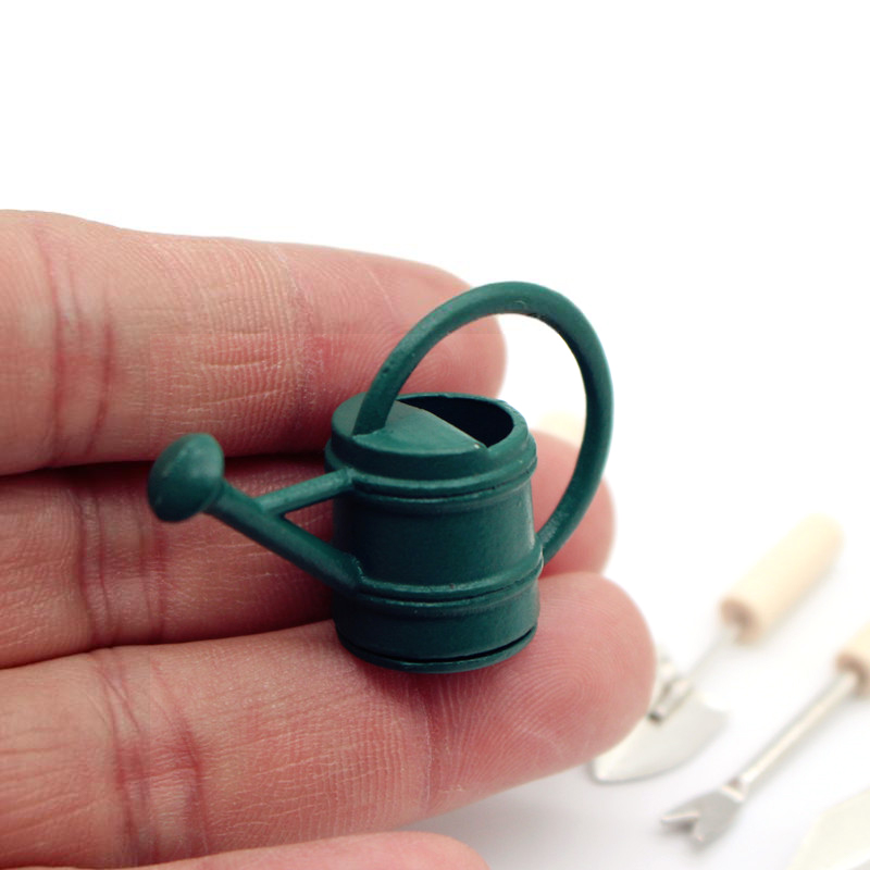 1:12 Dollhouse Miniature Garde - огляд і ціна Gardening Tools Watering Can