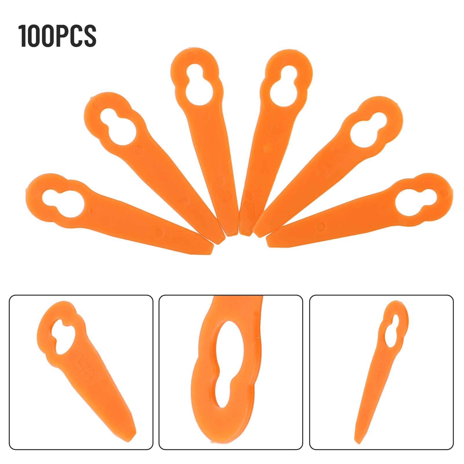 100PCS Plastic Replacement Bla - огляд і ціна Gardening Tools Grass Cutter