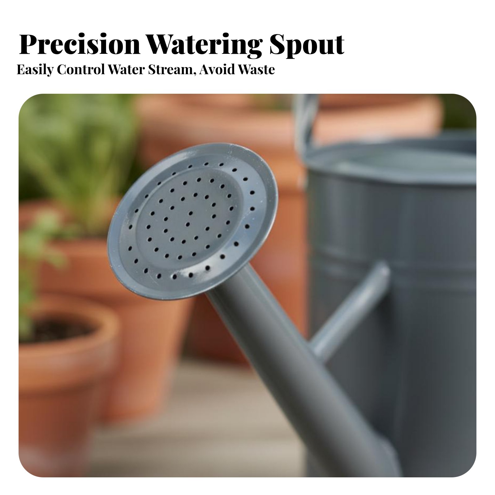5L Garden Watering Pot Sturdy  - огляд і ціна Gardening Tools Watering Can