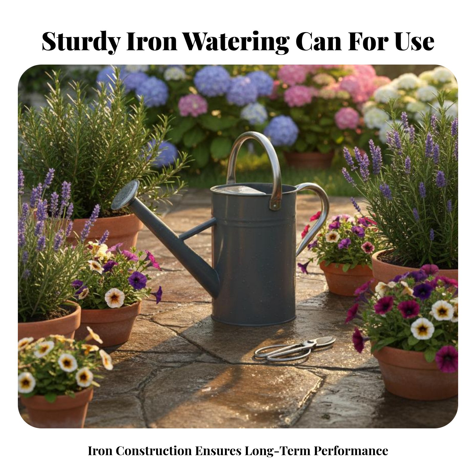5L Garden Watering Pot Sturdy  - огляд і ціна Gardening Tools Watering Can