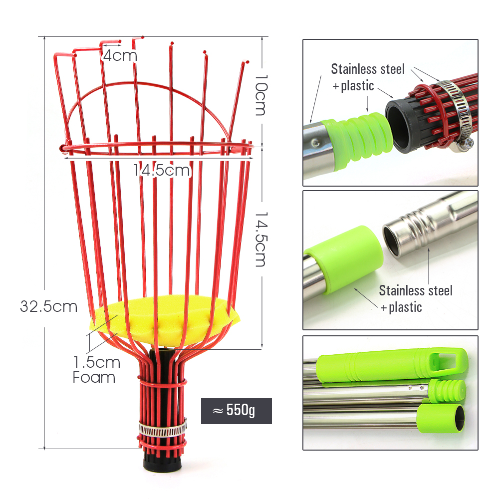 1.6M-4MTelescopic Stainless St - огляд і ціна Gardening Tools Sale