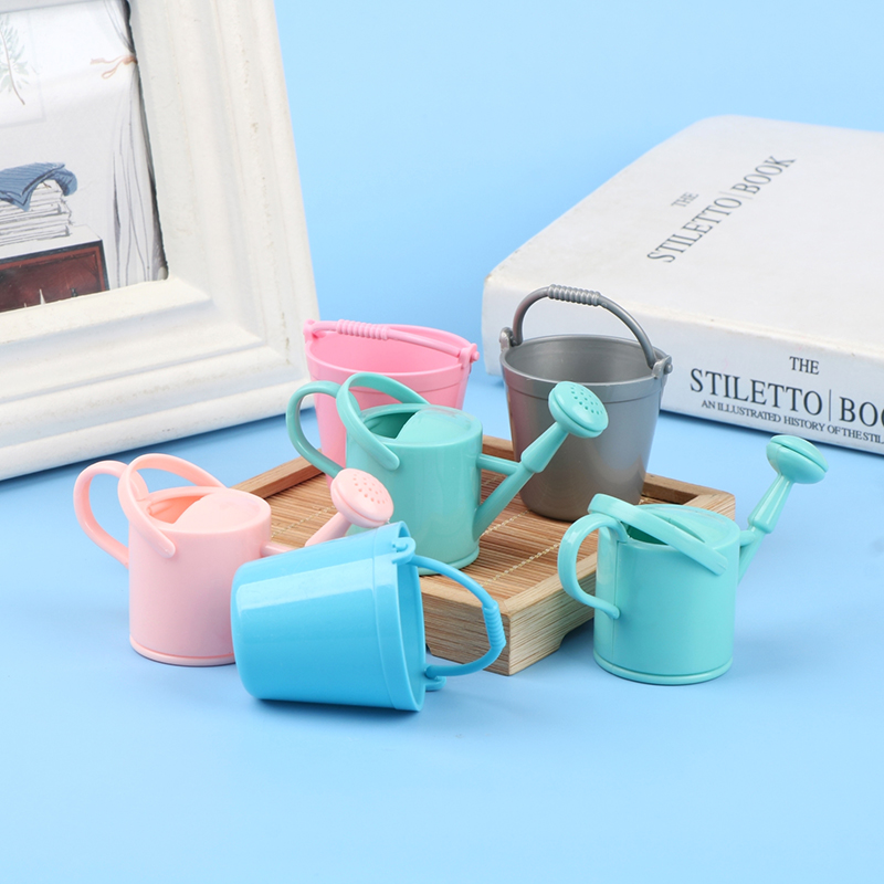 【CPI】1Set Dollhouse Miniature  - огляд і ціна Gardening Tools Watering Can
