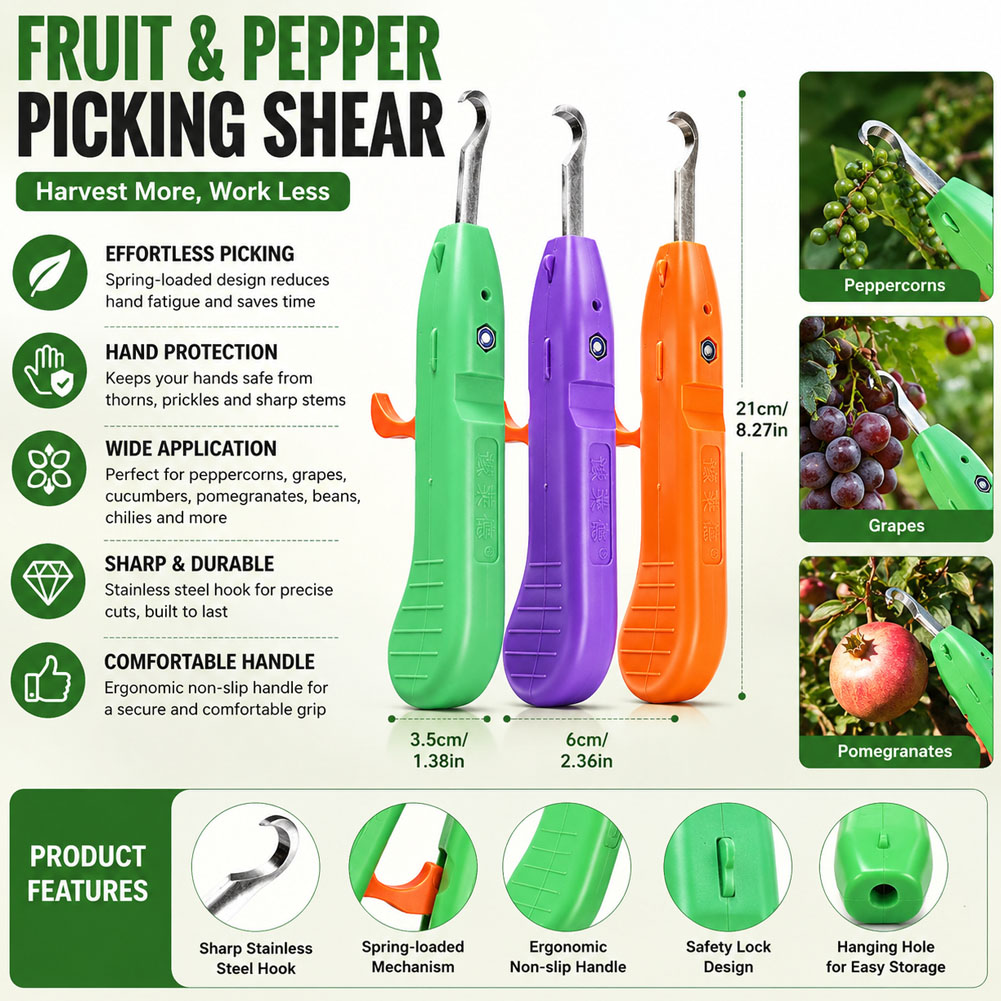 Fruit Vegetable Quick Picking  - огляд і ціна Gardening Tools Vegetables