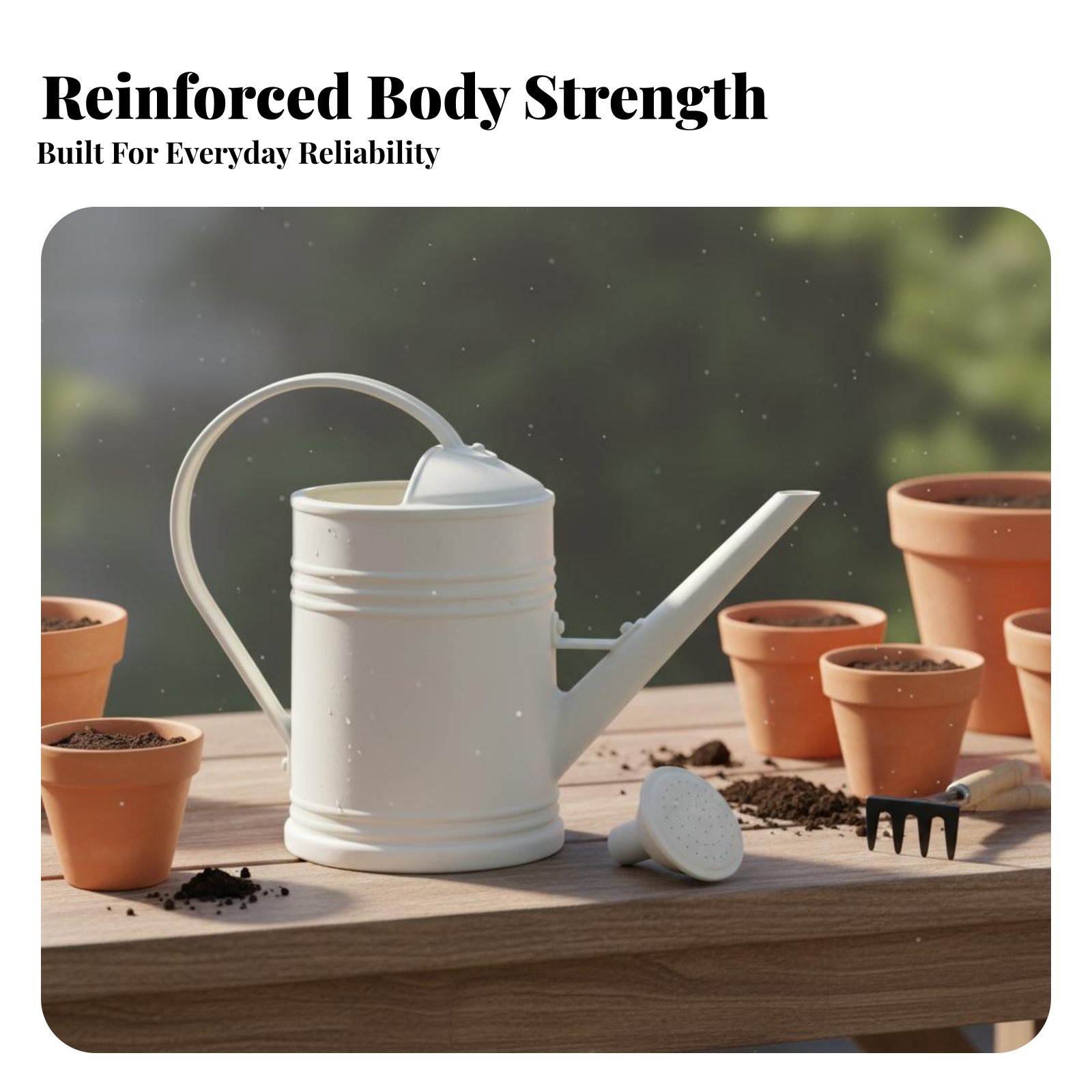 Watering Can with Long Spout P - огляд і ціна Gardening Tools Watering Can
