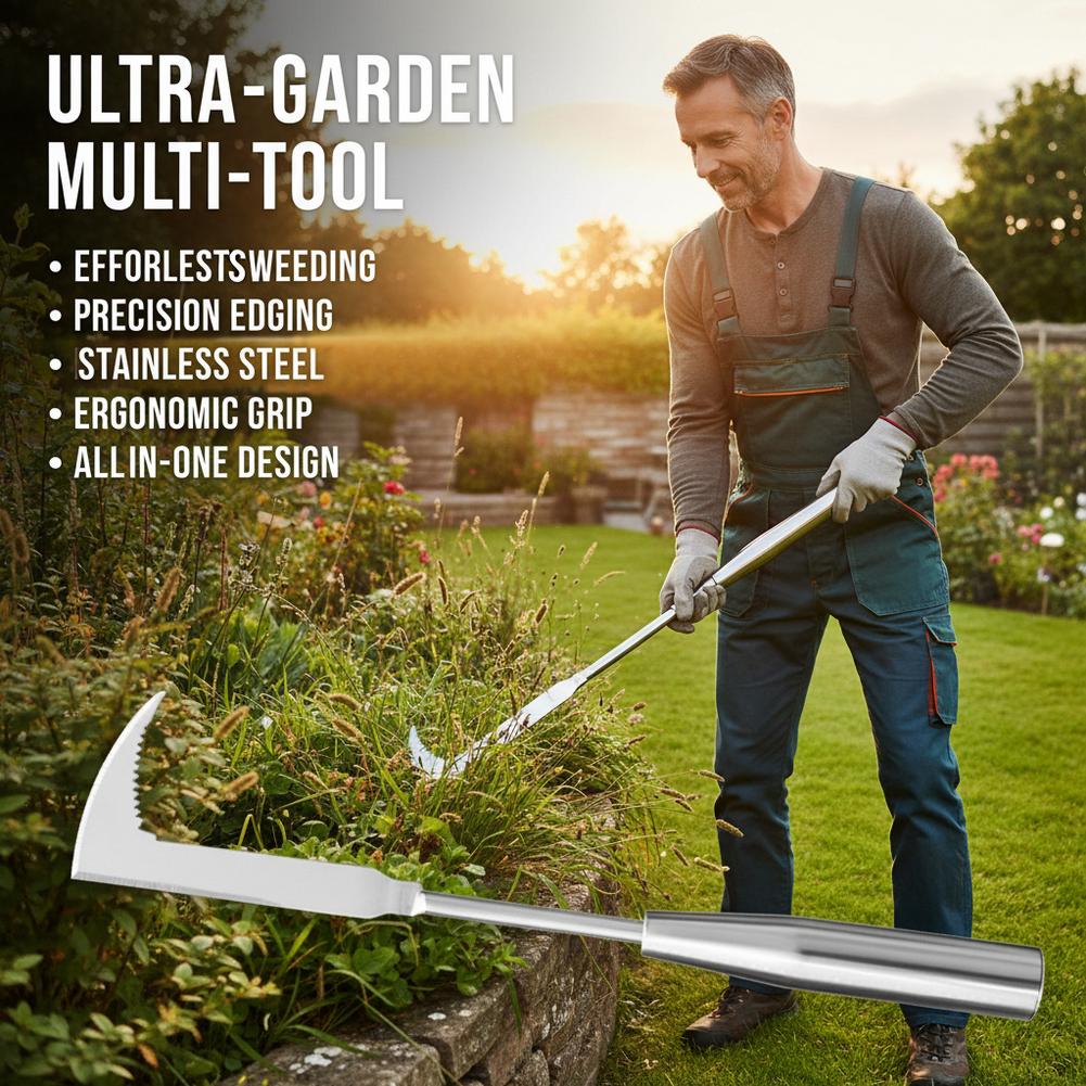L-Shaped Stainless Steel Crevi - огляд і ціна Gardening Tools For Weeds