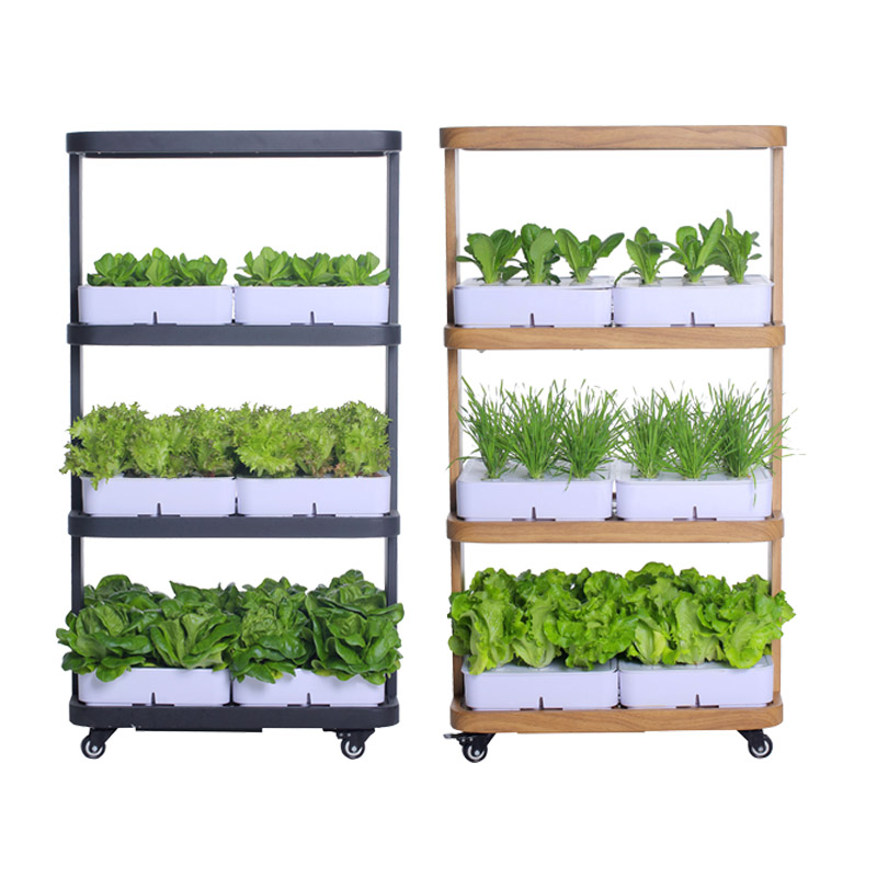 72 Holes 6 Planting Boxes LED  - огляд і ціна Hydroponic System