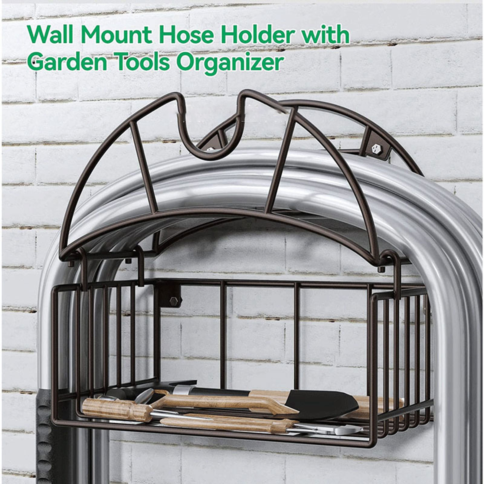 Wall Mount Garden Hose Holder  - огляд і ціна Gardening Tools Organiser